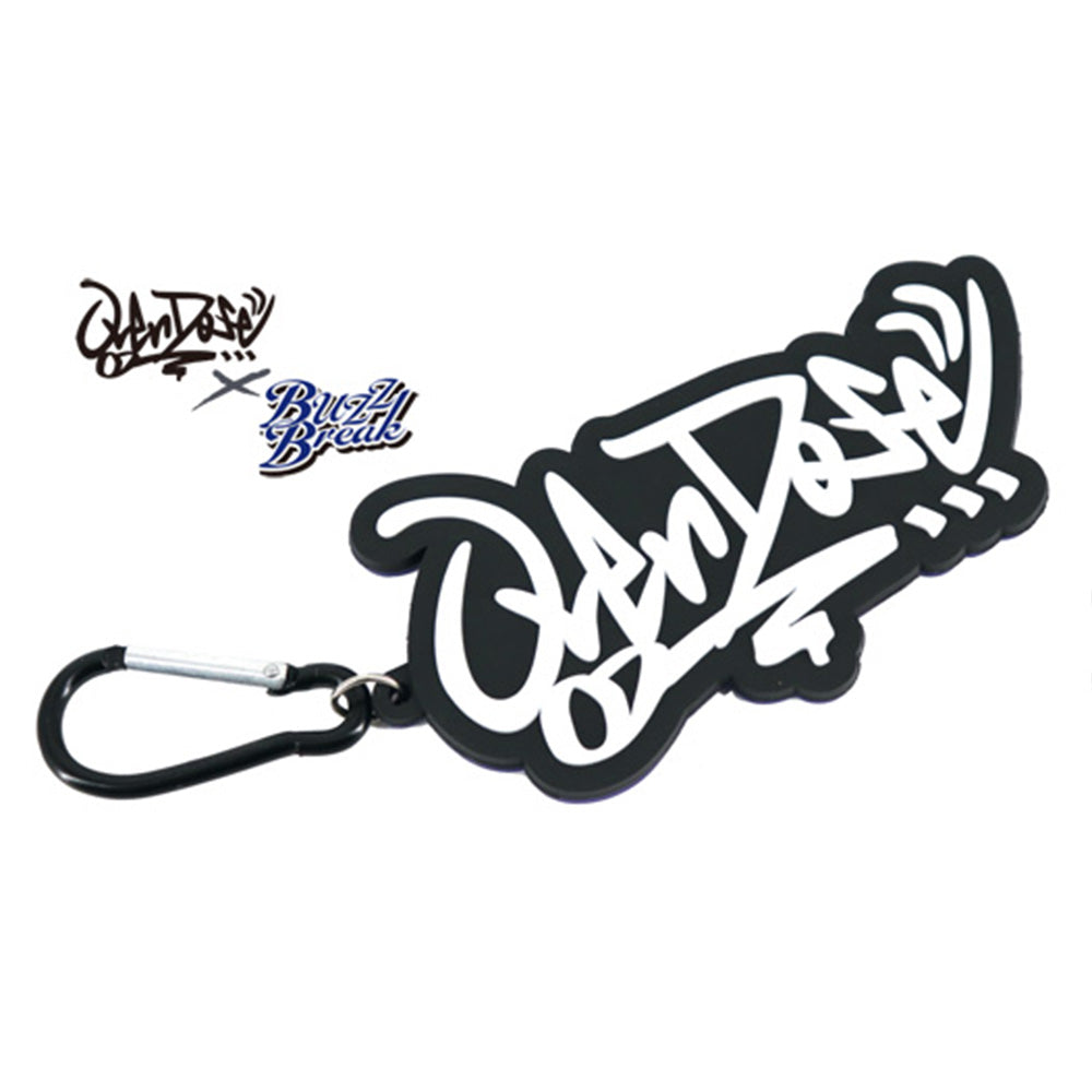 Overdose Rubber Keychain OVERDOSE B New Logo Type