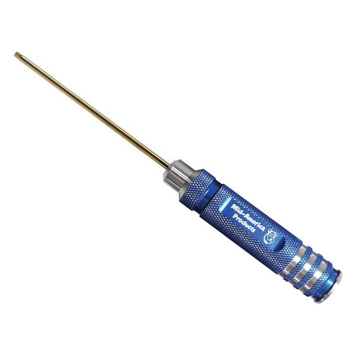 Mid America Hex Driver 5/64" Tip For Slot Car Motor Screws Nitrate Coated