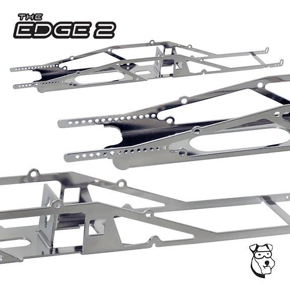 1/24 PARMA EDGE 2 Drag Chassis - Stainless Steel