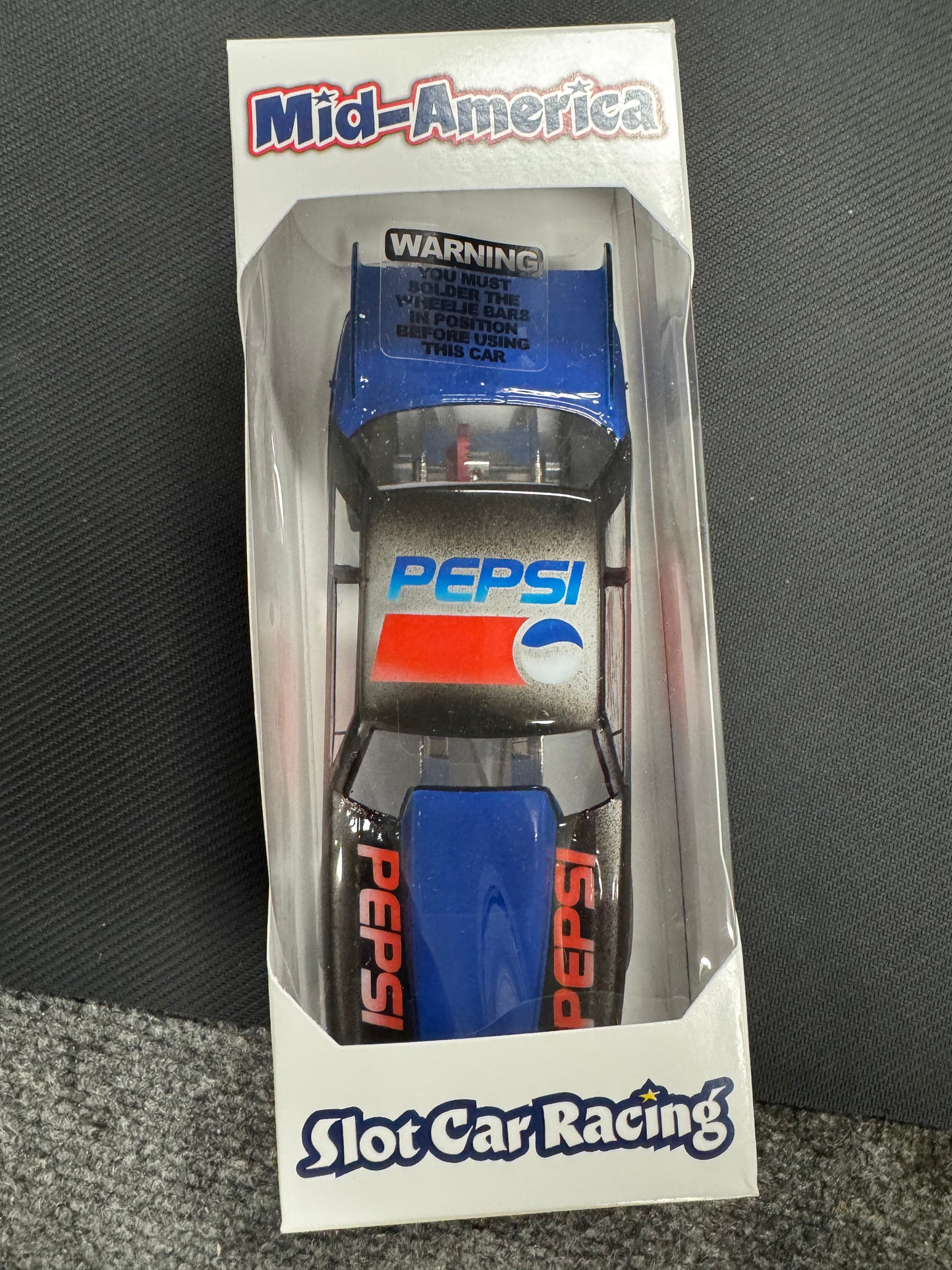 MID 332M Mid America 1/24 BOSS 2 Drag RTR - MUSTANG LX w/Eagle MOTOR