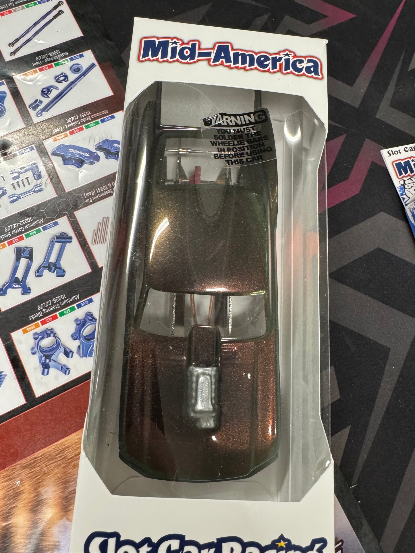 PARMA 453B 1/24 EDGE 2 DRAG RTR - '69 Mustang Top Sportsman w/PARMA Super 16D Motor