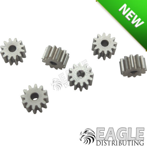 12T 48P Pinion Gear Solder-On Long Lasting Stainless Steel (6 pcs) P412S-6