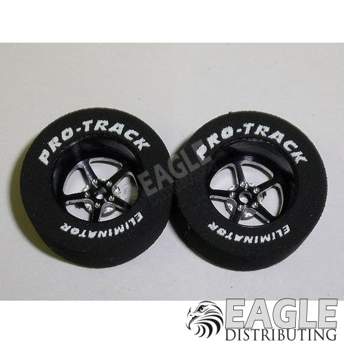 3/32 x 1 1/16 x .435 Black Pro Star Drag Wheels