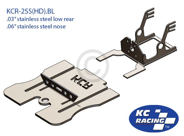 BRUSHLESS Motor KC Racing Drag Racing Chassis Kit - KCR-2SS (HD).BL