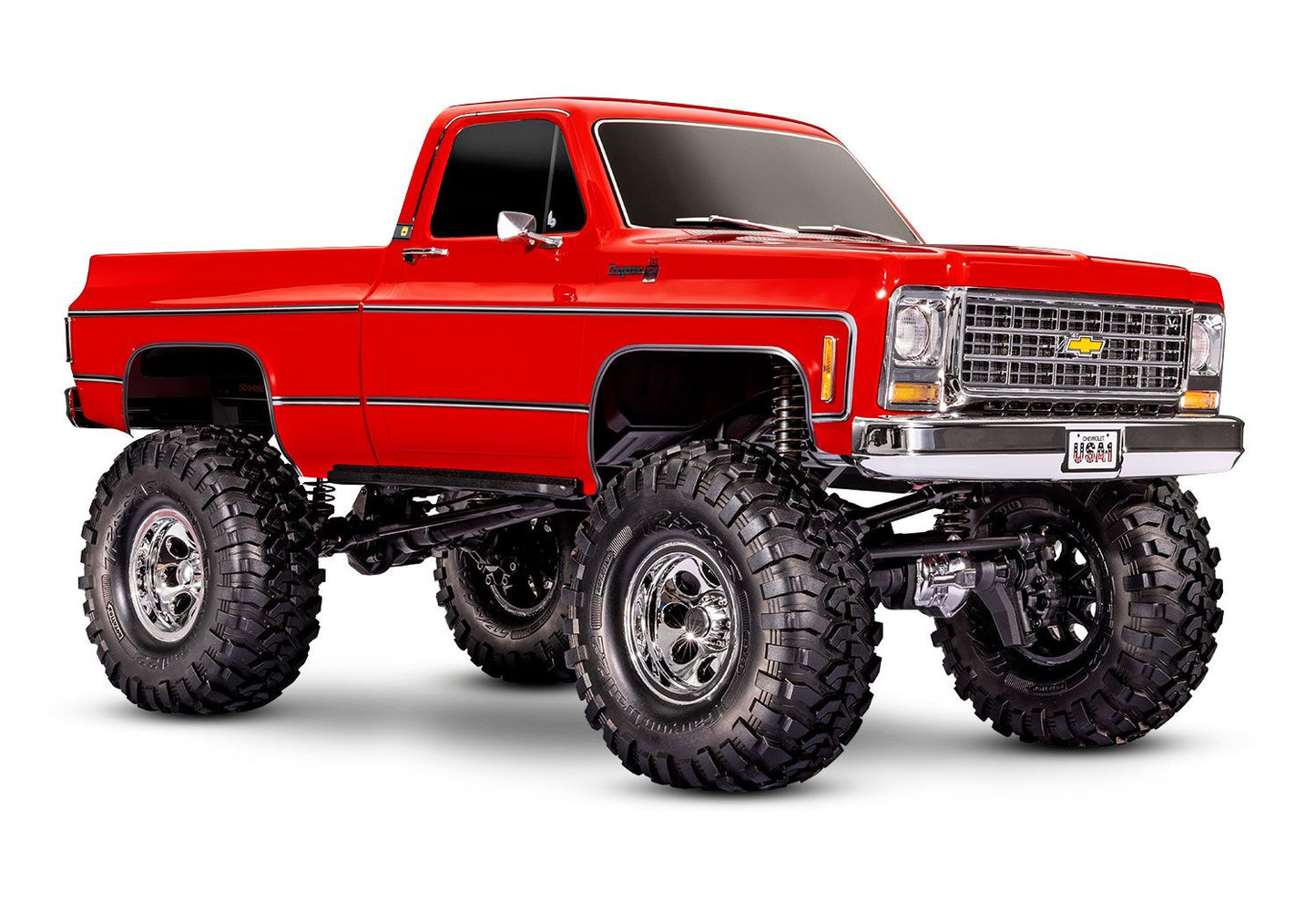 TRAXXAS TRX-4 Chevrolet K10 High Trail Edition (Red)