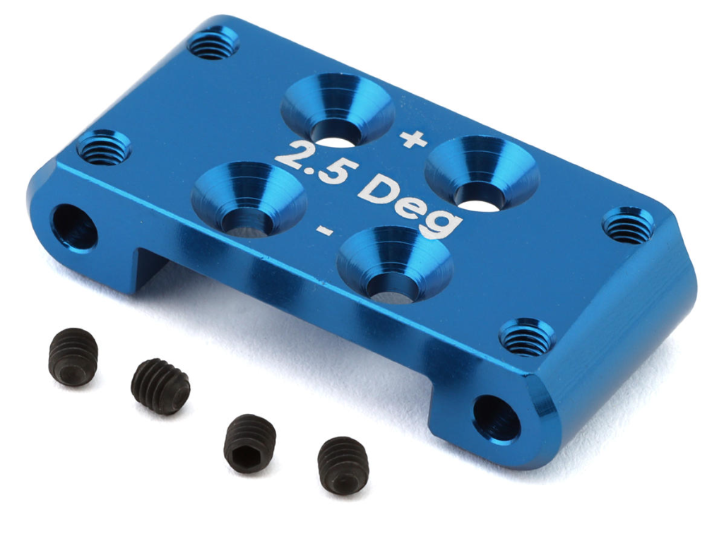 Team Associated RC10B7 Factory Team Aluminum Front Bulkhead (+/-2.5 Deg) ASC92437