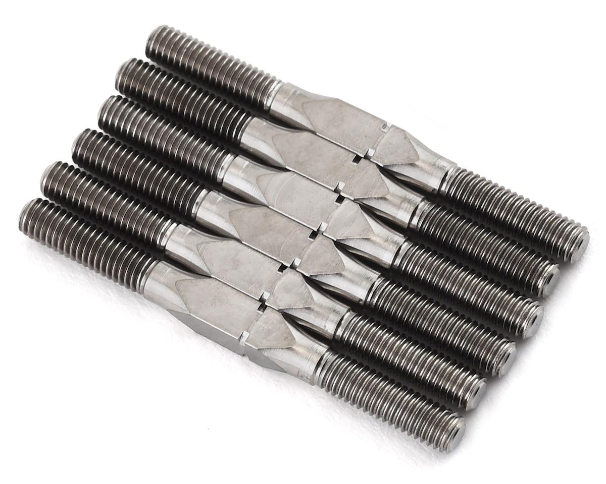 Team Associated Factory Team Reflex 14B/14T Titanium Turnbuckle Set (6)