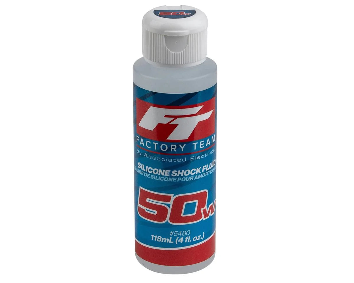 Team Associated Factory Team Silicone Shock Oil (4oz) (50wt)