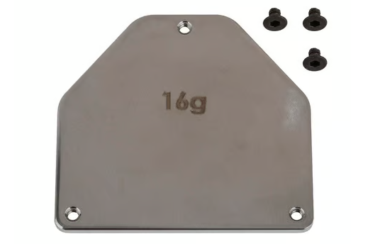 Team Associated RC10B7 Factory Team Steel Servo Weight Plate (16g)
