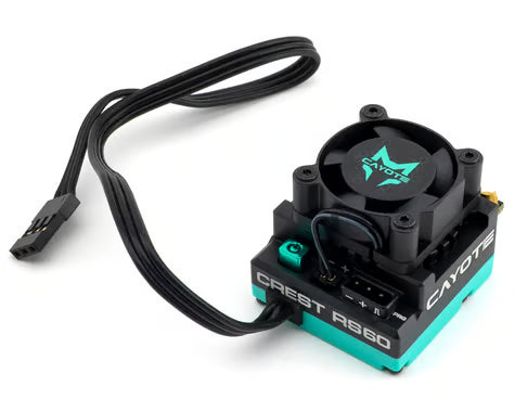 Cayote Crest RS60 1/10 Stock 60A Sensored Brushless Competition ESC