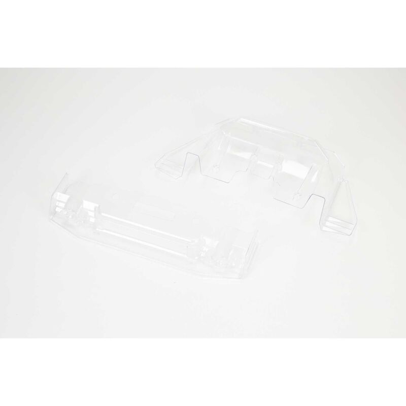 ARRMA FELONY 6S Trimmed Splitter And Diffuser (Clear)