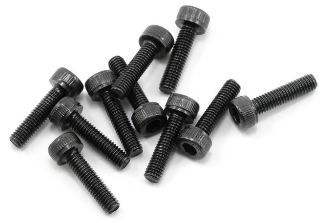 ProTek RC 3x12mm "High Strength" Socket Head Cap Screws (10)