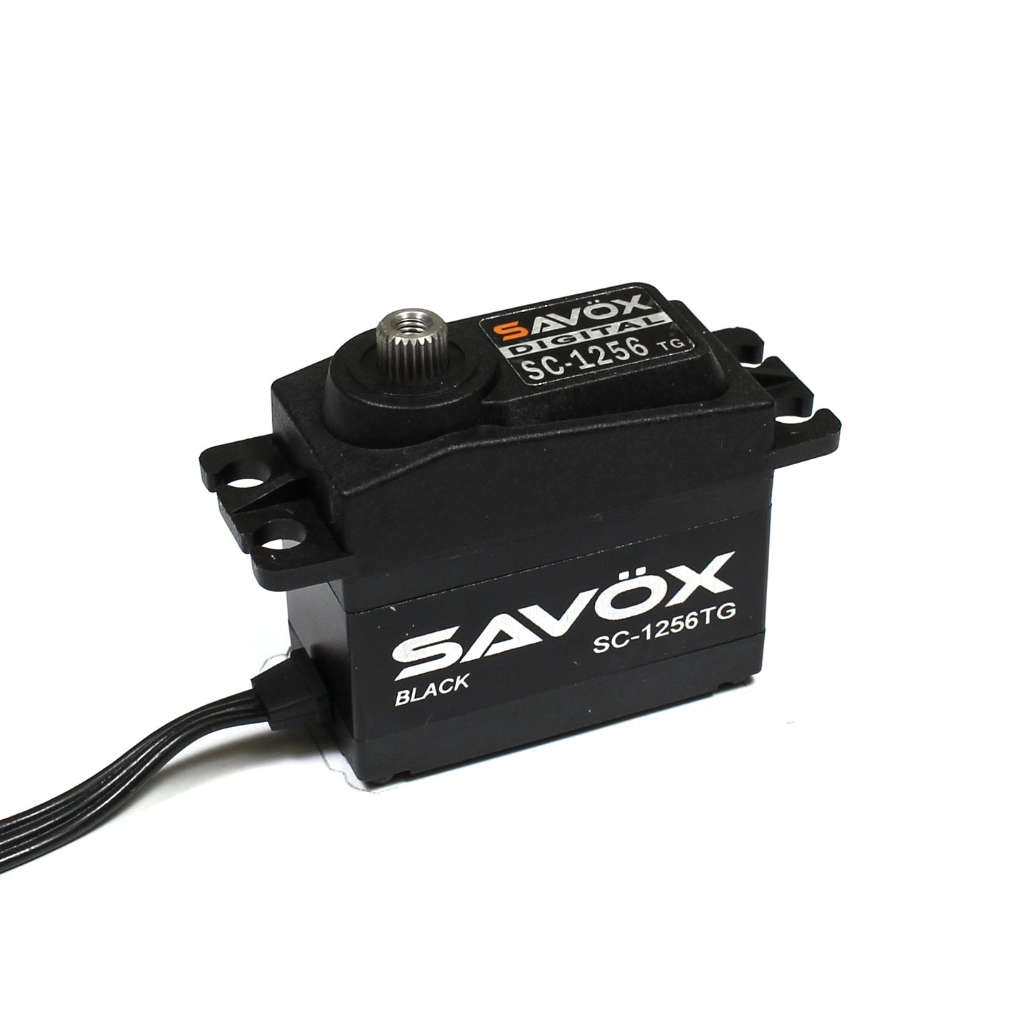 Savox Black Edition Standard Size Coreless Digital Servo 0.15sec / 277oz @ 6V SAVSC1256TG-BE