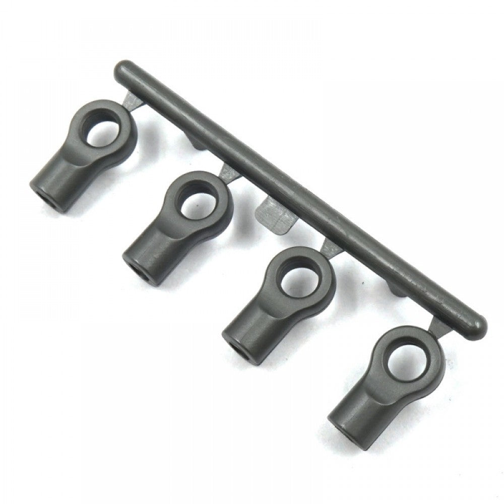 XPRESS Grey Composite 4.8mm Flat Type Ball End 13mm 4pcs
