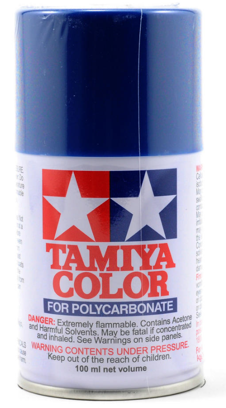 Tamiya PS-4 Blue Lexan Spray Paint (100ml) TAM86004
