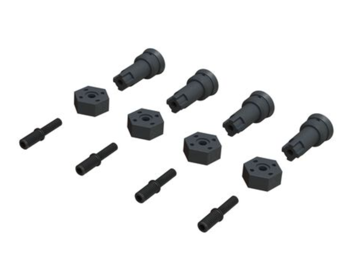 ARRMA Wheel Axle and Hub Set