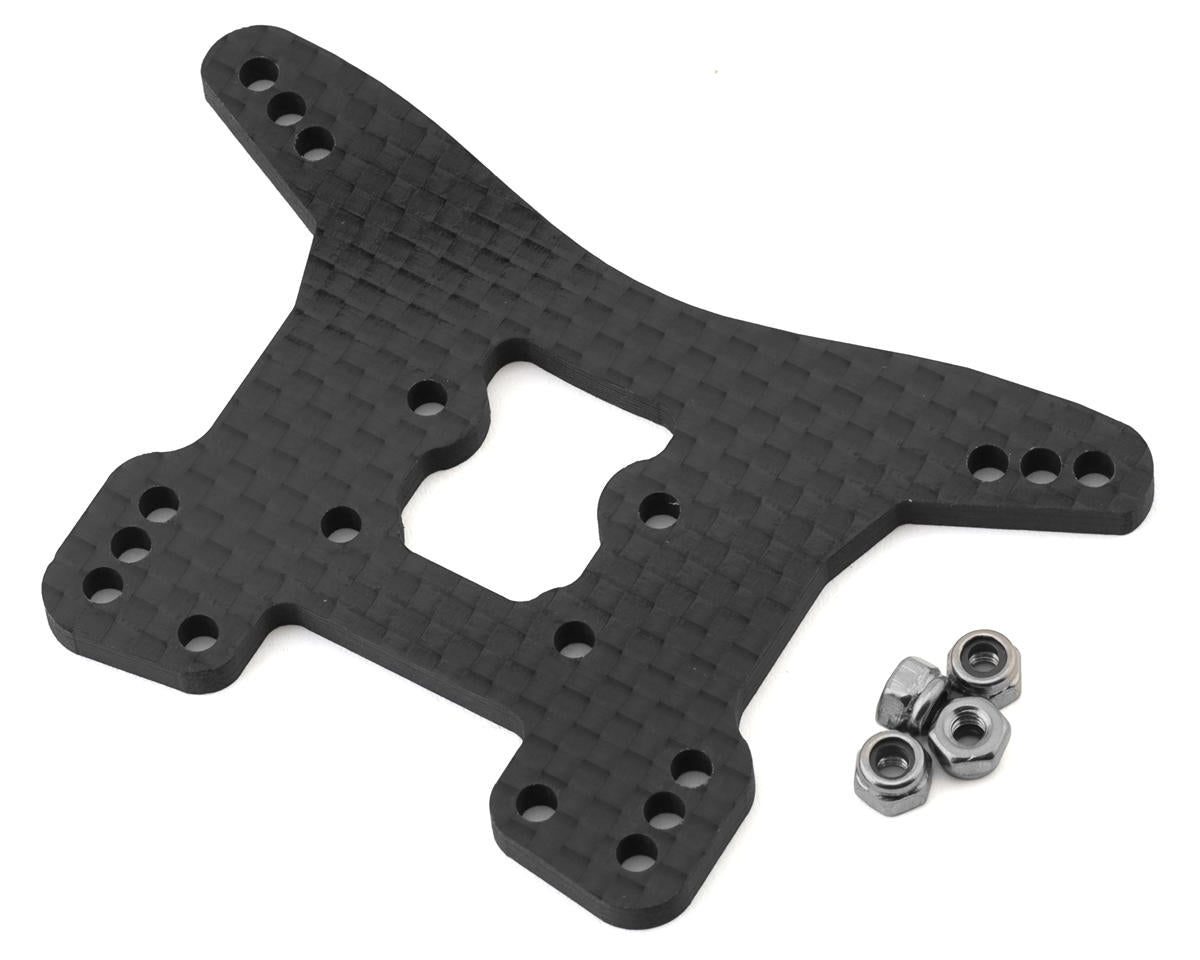 HFB02201 HackFab Team Associated Reflex 14B/14T Carbon Fiber Rear Shock Tower