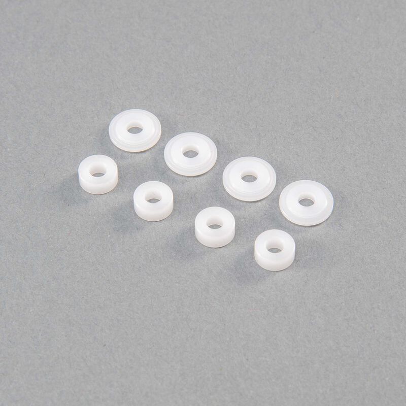 TLR Shock Seal Bushings, Machined, G3 3mm V2 (4) TLR233061