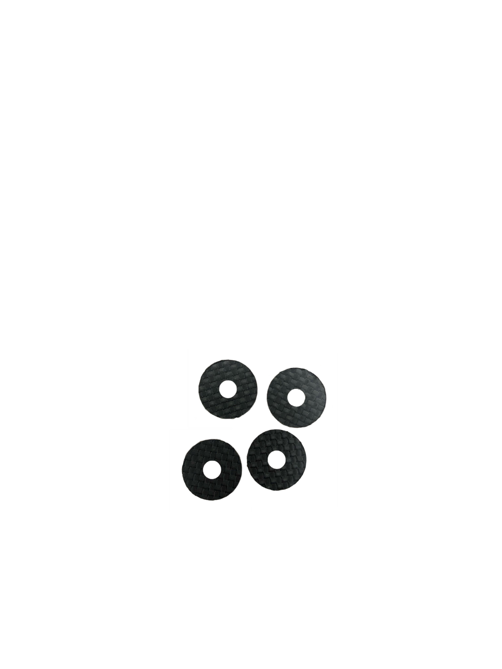 SuperRad Carbon Body Hole Protectors 6mm SR-202