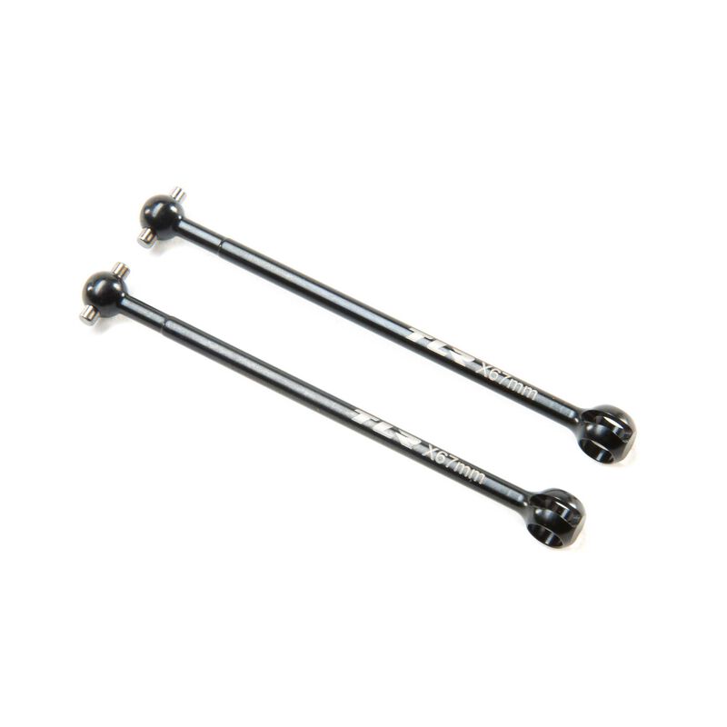 TLR CVA Driveshaft Bones 67mm (2): 22X