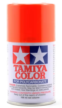 Tamiya PS-7 Orange Lexan Spray Paint (100ml) TAM86007