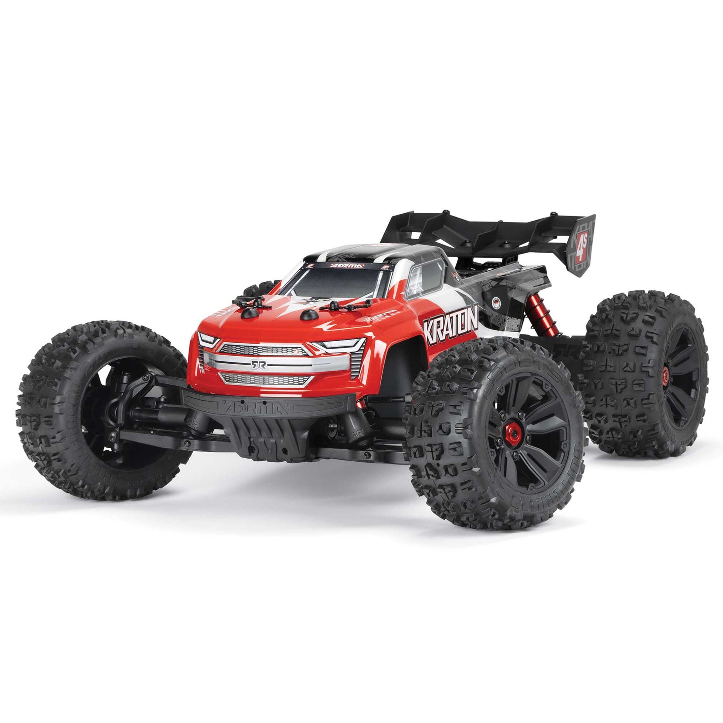 ARRMA 1/10 KRATON 4X4 4S V2 BLX Speed Monster Truck RTR, RED