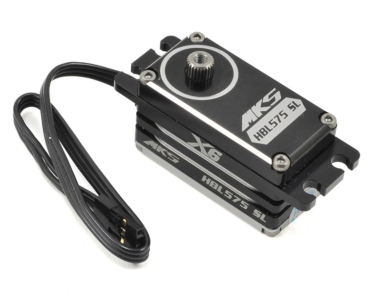MKS Servos HBL550LX Brushless Titanium Gear Low Profile Digital Servo (High Voltage)