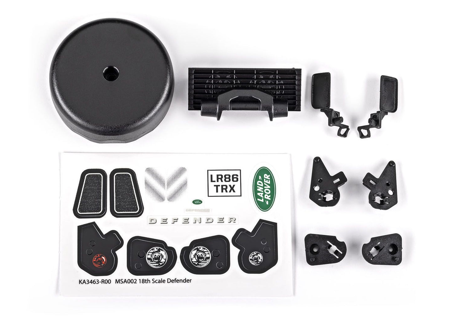 TRAXXAS GRILLE/SIDE MIRRORS/LIGHT RET