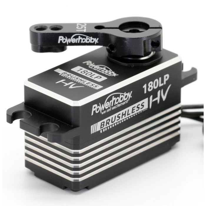Powerhobby 180LP Low Profile High Speed Brushless Digital High Voltage Servo PH180LP