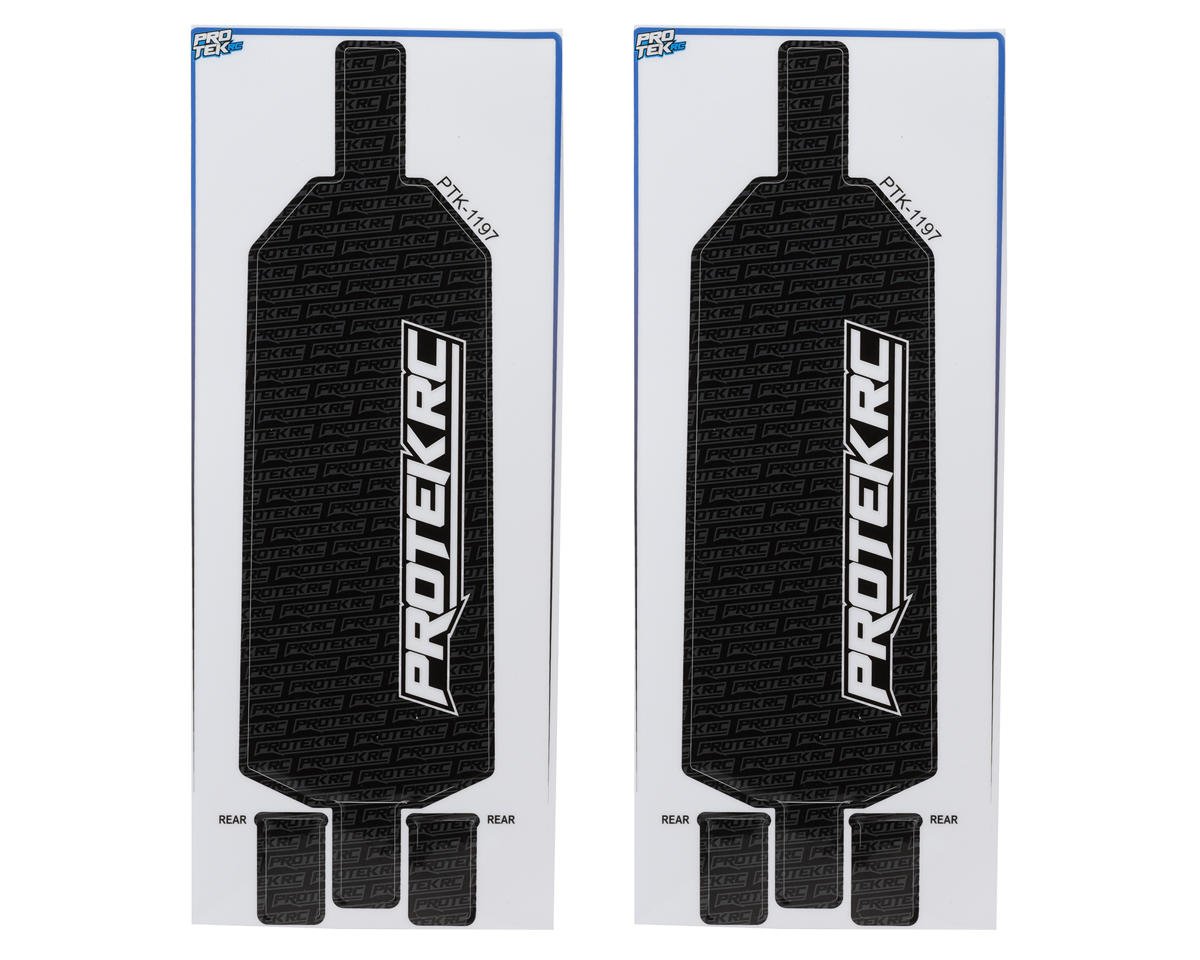 ProTek RC RC10B84 "Thick" Precut Chassis Protective Sheet (Black) (2)