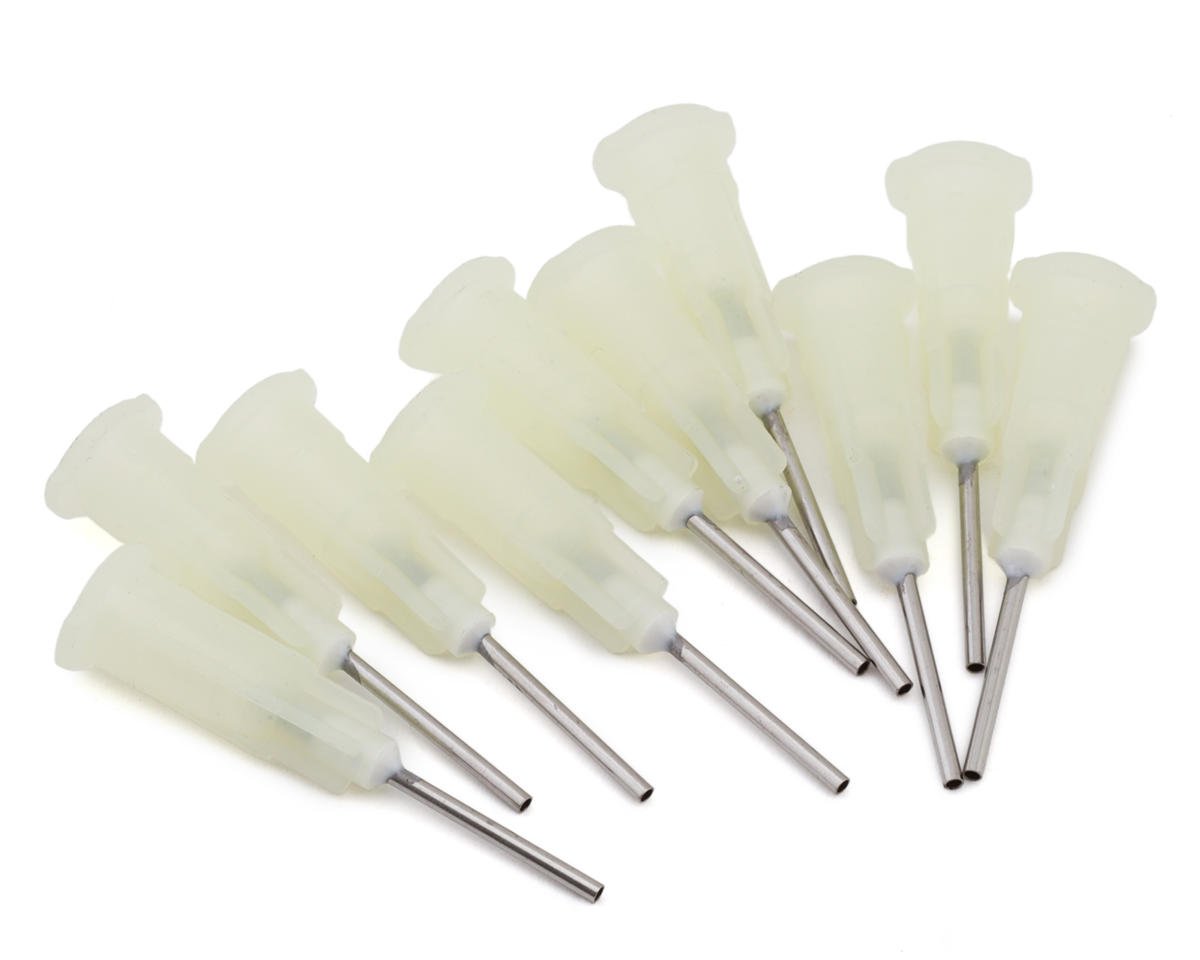 ProTek RC Precision Stainless Steel Glue Tips (0.8mm) (10)