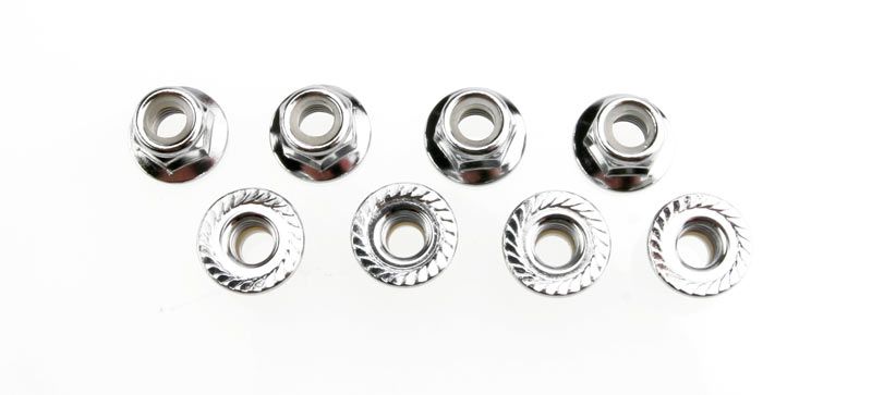 TRAXXAS NUTS, 5MM FLANGED NYLON LOCKIN