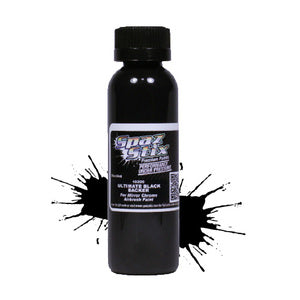 ULTIMATE BLACK BACKER 2OZ FOR MIRROR CHROME AIRBRUSH PAINT