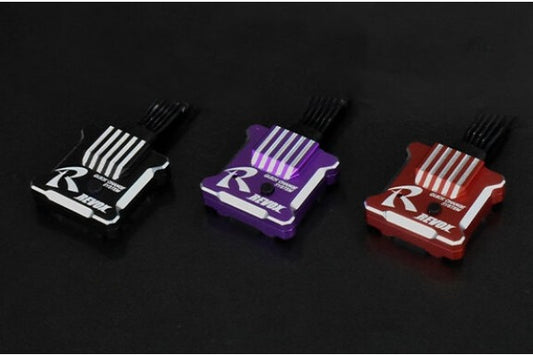 REVE D REVOX STEERING GYRO FOR RWD DRIFT (Black)(RG-RVXB)