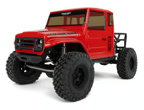 Vanquish Products VS4-10 Phoenix Straight Axle RTR Rock Crawler (Red) VPS09011A