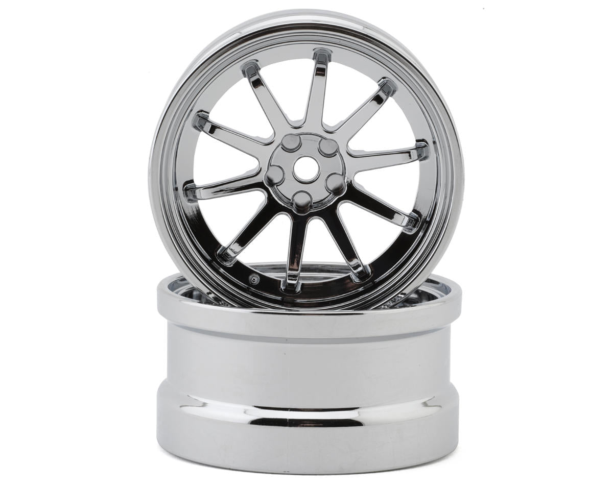 Reve D VR10 Competition Wheel (Silver) (2) (10mm Offset)