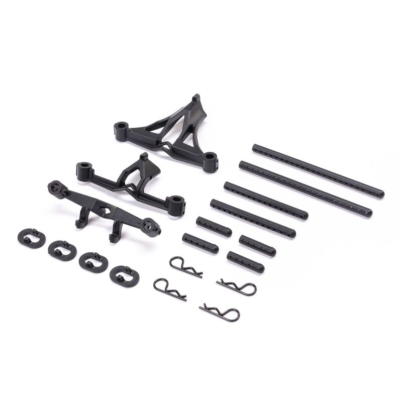 LOSI Body Mount Set and Posts: 1970 Mini Drag