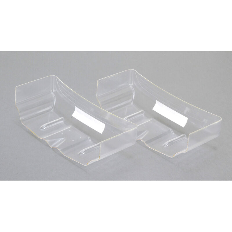 TLR 7" High Downforce Wing, Clear, Precut(2)