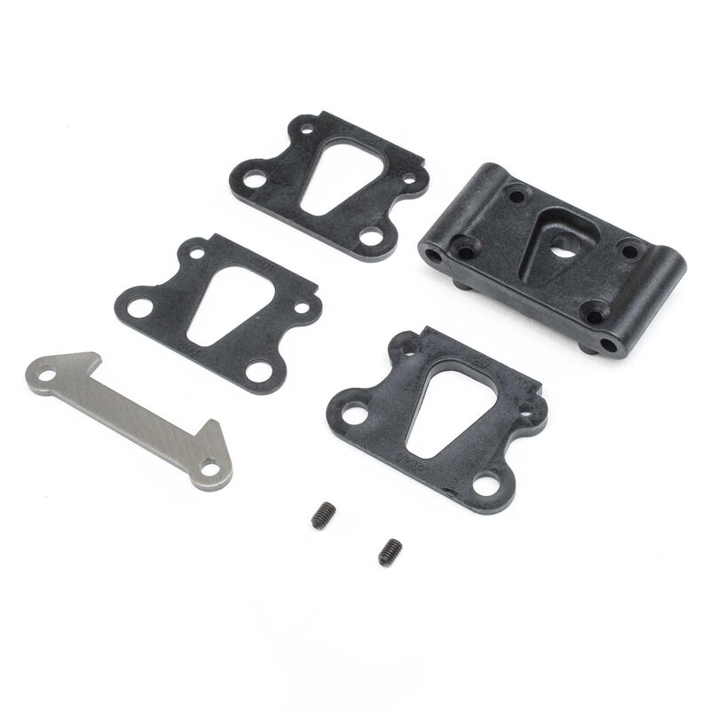 TLR Front Pivot, w/Brace & Kick Shims: All 22 TLR234109