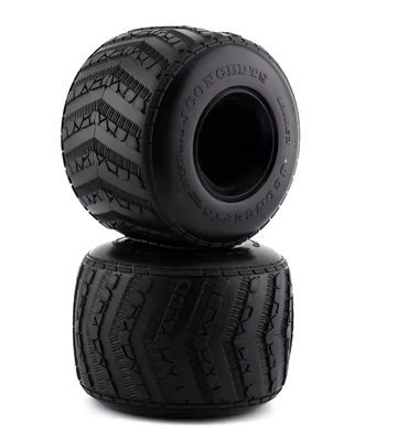 JConcepts Launch 2.6" Monster Truck Tires (2) (Blue)