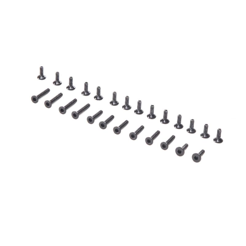 LOSI Screw Set, Flat Head: Mini-T 2.0 LOS216004