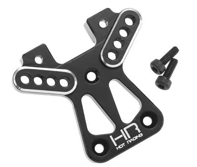 Hot Racing Aluminum LaTrax Teton Front Shock Tower (Black) HRALTN2801