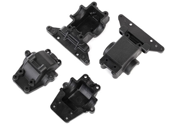 TRAXXAS Bulkhead, front & rear / differential housing, front & rear