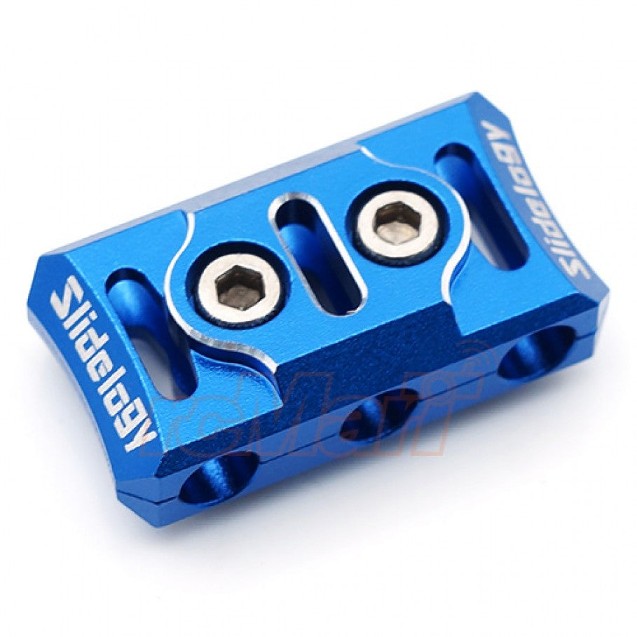 Slidelogy Aluminum Case 12-14 Gauge Wire Guard Clamp Blue Cheaper