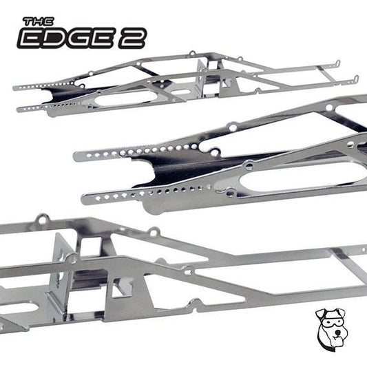 1/24 PARMA EDGE 2 Drag Chassis - Stainless Steel