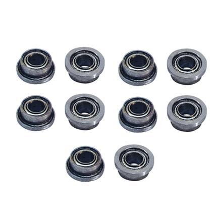 PAIR penny pincher 3/32 x 3/16 x 3/32 Flanged Metal pair SLOT CAR BEARING