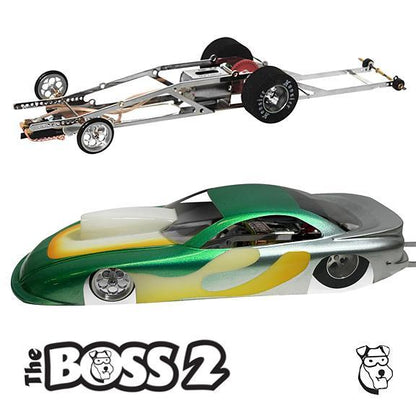 MID 332A Mid America 1/24 BOSS 2 Drag RTR - PRO STOCK w/Eagle Motor