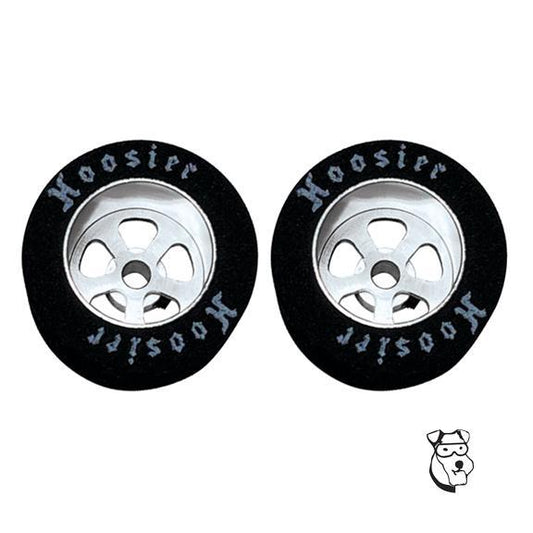 MID AMERICA Hard Body Rear Tires - 1/8" Axle x 1.032" Dia. x .600" Wide FISH (Pair)