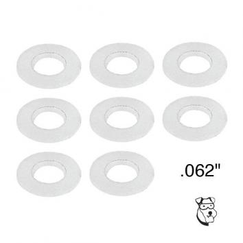 Mid America Guide Spacer - .062" Teflon (8 Pcs)  Our Price: $2.50 Description: Guide Spacer - .062" Teflon 8 Pieces Model number: MID 151