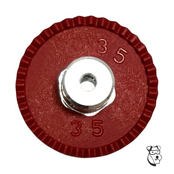 PARMA KING CROWN GEAR FOR 3/32" AXLE 48 PITCH - 35 TOOTH (1 Pc)